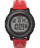 TIMEX Ironman Unisex kvarcinis laikrodis, modelis TW5M57900, juodas plastiko ciferblatas, 47 mm korpusas, 5 ATM atsparumas vandeniui, sportinio dizaino juoda