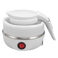 Sulankstomas elektrinis virdulys 400W 600ML Automatinis išjungimas Sulankstomas Kelioninis Nešiojamas vandens virdulys white