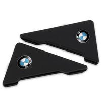 2 vnt. Automobilio durų kampų silikoniniai apsauginiai apsaugos nuo susidūrimų dangteliai BMW M Performance M2 M3 M5 320 325 E28 E30 E34 E36 E39 E46 Z4 black