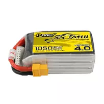 Akumuliatorius Tattu R-Line 4.0 1050mAh 22.2V 6S 130C LiPo – XT60