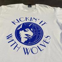 Vintage 90s Screen Stars Minnesota Timberwolves Dance Promo T Shirt XL NBA 4XL blue