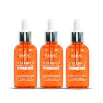 Dr. Rashel Vitamino C veido serumas su hialurono rūgštimi | Skaistinantis ir nuo senėjimo | Odos atstatymui ir elastingumui | 30 ml | 3 vnt. pakuotė