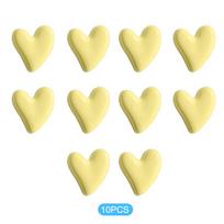 10 širdelės formos šaldytuvo magnetukų, magnetiniai šaldytuvo magnetukai žinučių lentoms, Polaroid kameros dekoracijos, namų dekoras A5 beige