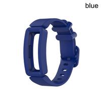 Classic Wristbands Sports for Fitbit Ace 2 Inspire HR Silicone Watch Band Bracelet Strap raudona