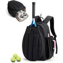 Populiarus teniso badmintono raketės sportinis kuprinė su nepriklausoma batų skyriumi dygsniuota kuprinė 31.75 x 13.46 x 44.96 cm rožinė