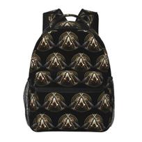 Assassins Assassin's Creed Game Student Backpack School Bag Hiking Travel Daypack for Boys Girls Fashion Bookbag Shoulder Bags One Size black