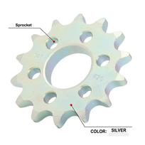 For Sur-Ron Sur Ron Surron X S Light Bee Motorcycle 14T Front Chain Sprocket 1pc white