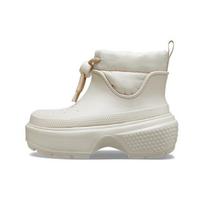Crocs Stomp Puff Boots Stucco White Unisex 209324-160 36-37 white