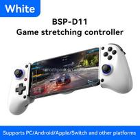 D11 BT Stretching Wireless Gaming Joystick for PC Android IOS Cooling BT Stretching Handle Game Controller balta