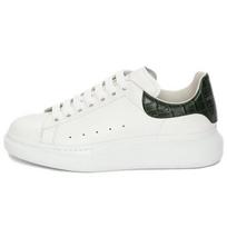 Alexander McQueen Oversized Sneaker 'White Forest Green Crocodile' 625162WIAFX9448 43 white