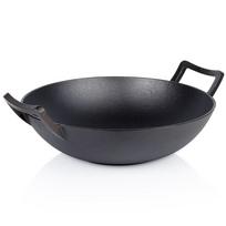 CAST LINE cast iron wok pan 36 cm