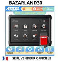 Scanner OBD2 - ANCEL - X6 - Écran tactile 10,1 pouces - Diagnostic complet - Bluetooth compatible juoda