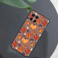 Autumn Leaves Fall Halloween For Honor Magic 7 Lite 6 8 Case For Honor 200 400 Pro 90 70 50 X8c X8b X9a X9b X9c X9d Win RT Honor X8c gray