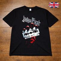 Judas Priest British Steel Razor Blade Graphic TShirt Metal Tee Adults Kids L brown