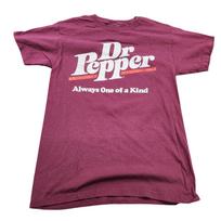 Dr Pepper Shirt Mens Small Red Always One Of A Kind Graphic Tee Tagless Soda Unisex T-Shirt XXL pink