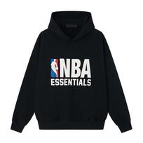 Fear of God Essentials x NBA Sports Fit Hoodie Black Men Tops 192NB256401F XL white