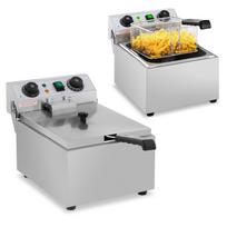 Adjustable fryer for catering, electric, timer, 230 V, 3200 W, 10 L