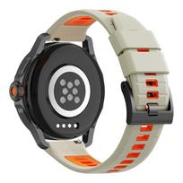 For Ticwatch Pro 5/5 Enduro Watch Strap 24mm Correa Silicone Belt For Garmin Venu X1/COROS NOMAD For Zeblaze Ares 3 Watchband For Garmin Venu X1 gray