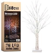 BERŽO KALĖDINĖ EGLUTĖ DEKORACIJA LED DIODAI KALĖDOS 60 CM 26 šaltos LED KALĖDINĖ EGLUTĖ BERŽAS LED DEKORACIJA DIODAI KALĖDOS 60 CM 26 LED šaltos
