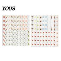 Beginner Friendly Mahjong Tiles 160Pcs Christmas American Set, 4 Layer Engraved Acrylic Kit Kit, Mah Jongg Tabletop Game for Family Night, Travel Christmas white