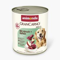 Animonda GranCarno Adult: konservai šunims su elniena, pagardinta obuoliais, 800 g
