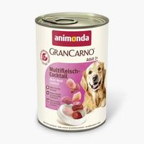 Animonda GranCarno Adult Multi-Meat Coctail: konservai suaugusiems šunims Mėsos kokteilis, 400 g