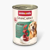 Animonda GranCarno Adult: konservai suaugusiems šunims su žvėriena, 400 g
