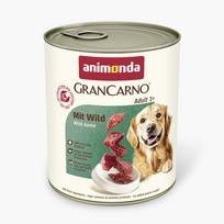 Animonda GranCarno Adult: konservai suaugusiems šunims su žvėriena, 800 g