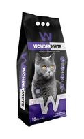 Natūralus bentonitinis sušokantis kraikas katėms Wonder White Levanda 11,8l / 10 kg