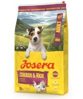 Josera Mini Chicken&Rice 10 kg - sausas maistas suaugusiems mažų veislių šunims su paukštiena