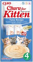 Churu Kitten su tunu - kreminis skanėstas kačiukams, 4 x 14 g