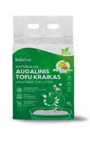 Kraikas katėms TOFU BeloCat, obuolių su cinamonu kvapo, 6 l (2,5 kg), 2 mm granulės
