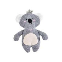 Žaislas šuniui - Pilka pliušinė svajojanti koala, 12,5 x 15 cm