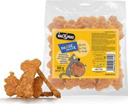 Vištienos ir ryžių kauliukai, 500 g, natūralūs skanėstai šunims, Hau&Miau