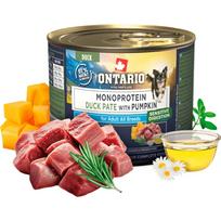 Ontario Monoproteino konservai šunims su antiena ir moliūgais, 200 g
