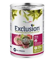 Exclusion Mono Protein Mediterraneo konservuotas pašaras šunims su veršiena, 400 g
