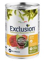 Exclusion Mono Protein Mediterraneo konservuotas pašaras šunims su jautiena, 400 g