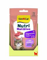 GIMCAT NUTRI MALT BITES – Traškūs skanėstai katėms nuo plaukų gumuliukų, 40 g
