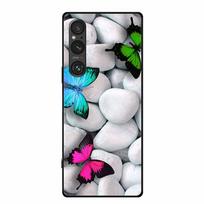 For Sony Xperia 1 VI Case Luxury TPU Soft Silicone Phone Back Cover for Sony Xperia1 VI 5G Cute Shockproof Flowers Cartoon Coque Sony Xperia 1 VI gray