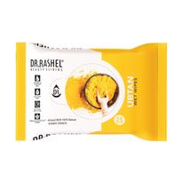 Dr. Rashel Ubtan Wet Wipes with Turmeric Extract, Pack of 1(25 Wipes) yellow