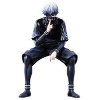 Anime Tokyo Ghost Figure Kaneki Ken Action Figure handsome boy Kaneki Ken Statue Kaneki Ken Figure pvc Model Ornament Toys Gift 11CM black