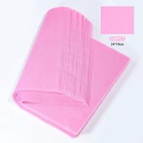 100 Sheets Nail Dust Collector Filter Paper Cotton Replace Nail Vacuuming Filter Non-Woven Fabrics Paper Manicure Accessories rožinė