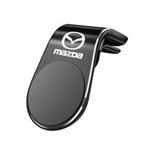 Telefono laikiklis automobiliui Stiprūs magnetai Mobiliojo telefono laikiklis Mazda M3 M6 MP Skyactiv Axela Atenza Biante BT-50 CX-30 Priedams gray