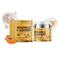 Vitaminas C ir ciberžolė Drėkinamasis veido kremas Mažina tamsias dėmes Raukšles Šviesina odą Stangrina Odą Sutraukia Šviesina Papilkėjusią Odą Veido kremas 50ml beige
