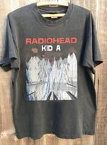 Radiohead Kid A Tour Band Basic Style Charcoal Unisex T shirt Vtg WA4589 Unisex T-Shirt M black