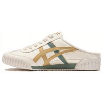 Onitsuka Tiger Machuation Sabot Synthetic Leather Comfortable Daily Shock Absorption Low Top Lifestyle Casual Shoes Unisex Casual Shoes 1183C012-104 37.5 beige