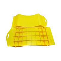 2 Pieces Foldable Tire Ramps For Vehicle Maintenance And Parking Offering Better Grip And Solid Load Capacity geltona