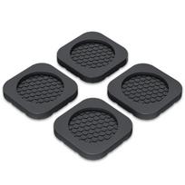 4Pcs Anti Slip Washer Anti Vibration Feet Pad Silent Dampers Heightening Washing Machine Foot Pad Shock-absorbing black