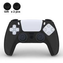 For PS5 Controller Protective Cover Silicone For Playstation 5 Anti-Slip Cover Skin for PS5 Slim Cover Thumb Grips Acssories white