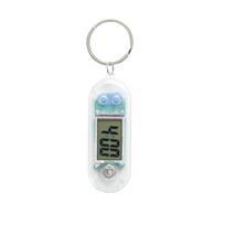 Keychain Clock | Pocket Watch Pendant | Electronic Timepiece For Study Room Exam, Small Desktop Clock One Size mėlyna